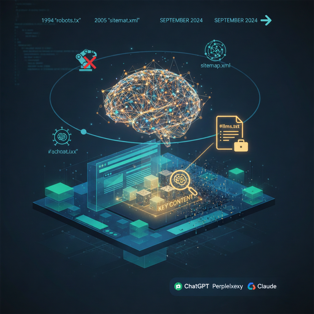 llms.txt: Jak připravit web na AI vyhledávače